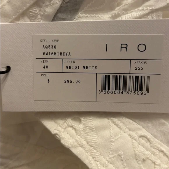 IRO Miraya Embroidered Eyelet Top - Picture 7 of 7